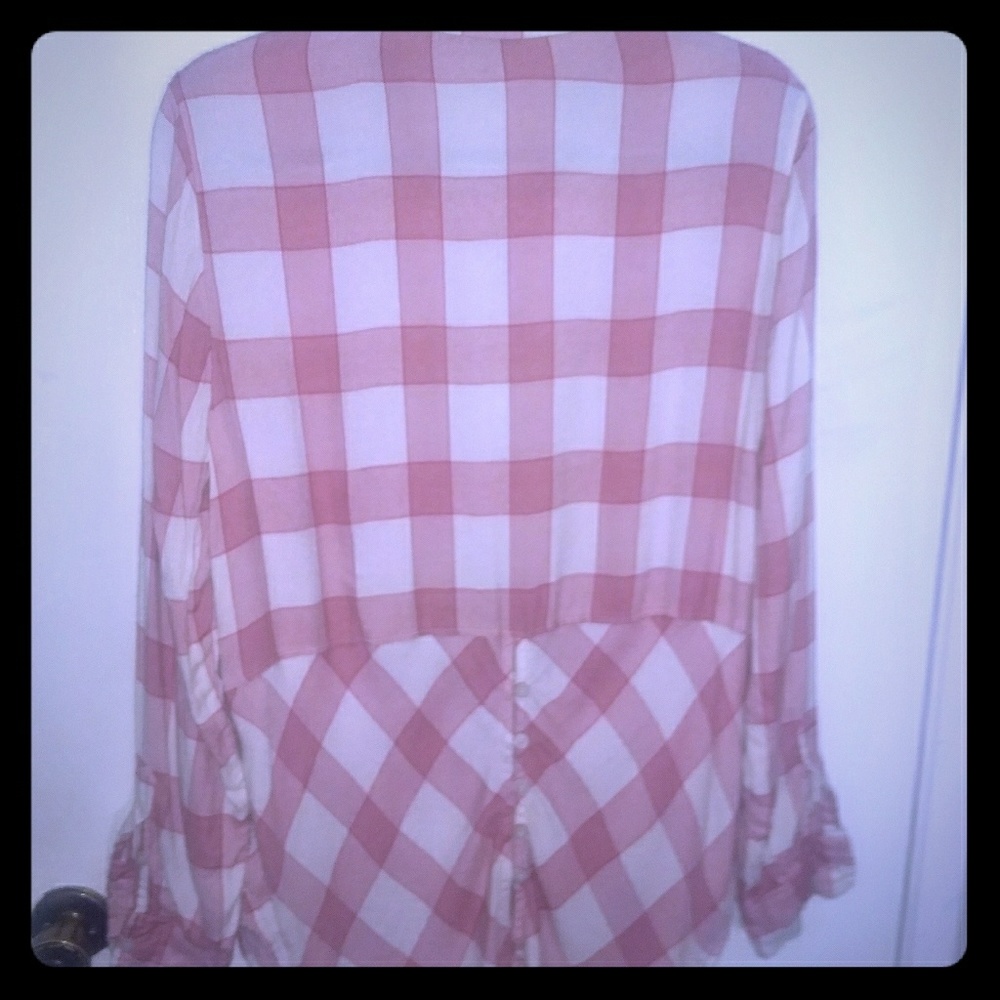 Lucky Brand Pink Flannel